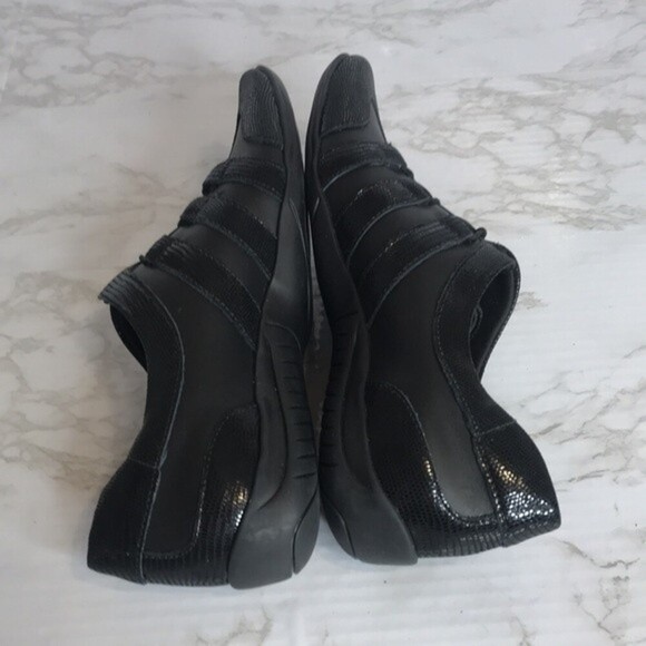 Walking cradles audio leather blank patent lizard print slip on shoes size 8.5 s - Picture 9 of 10